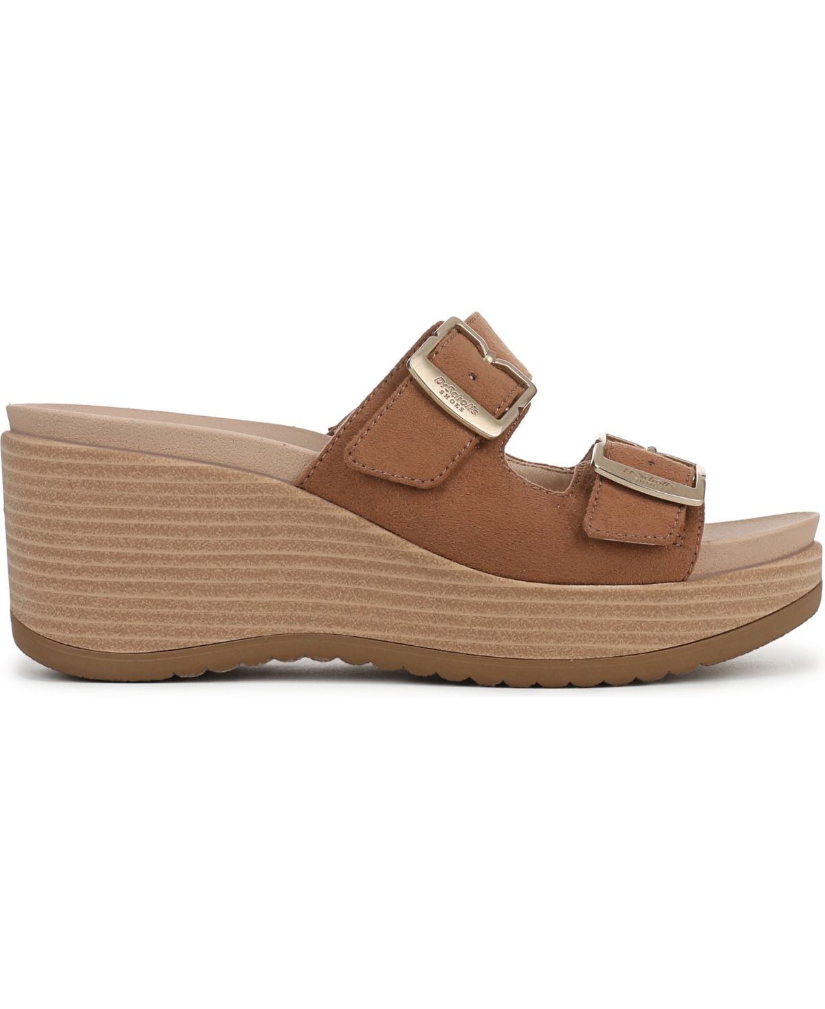 DR. SCHOLL'S WOMEN'S CALI BREEZE SLIDE WEDGE SANDALS 
