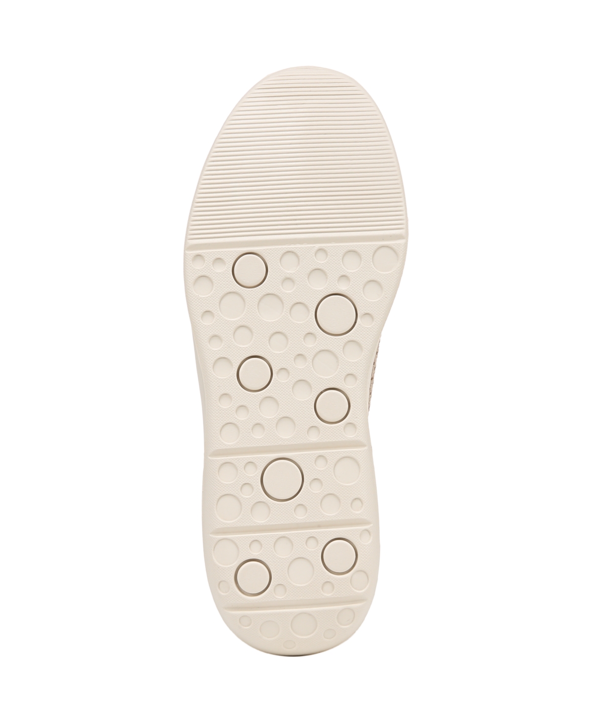 Bzees Timeless Slip-on Platform Sneaker In Barely Beige Strech Knit Fabric