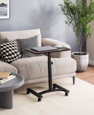 Mobile Laptop Sitting Desk Cart 