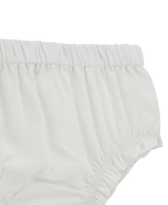 Baby Girls 2-Piece Short Sleeve Chiffon Dress and Coordinating Bloomer Set