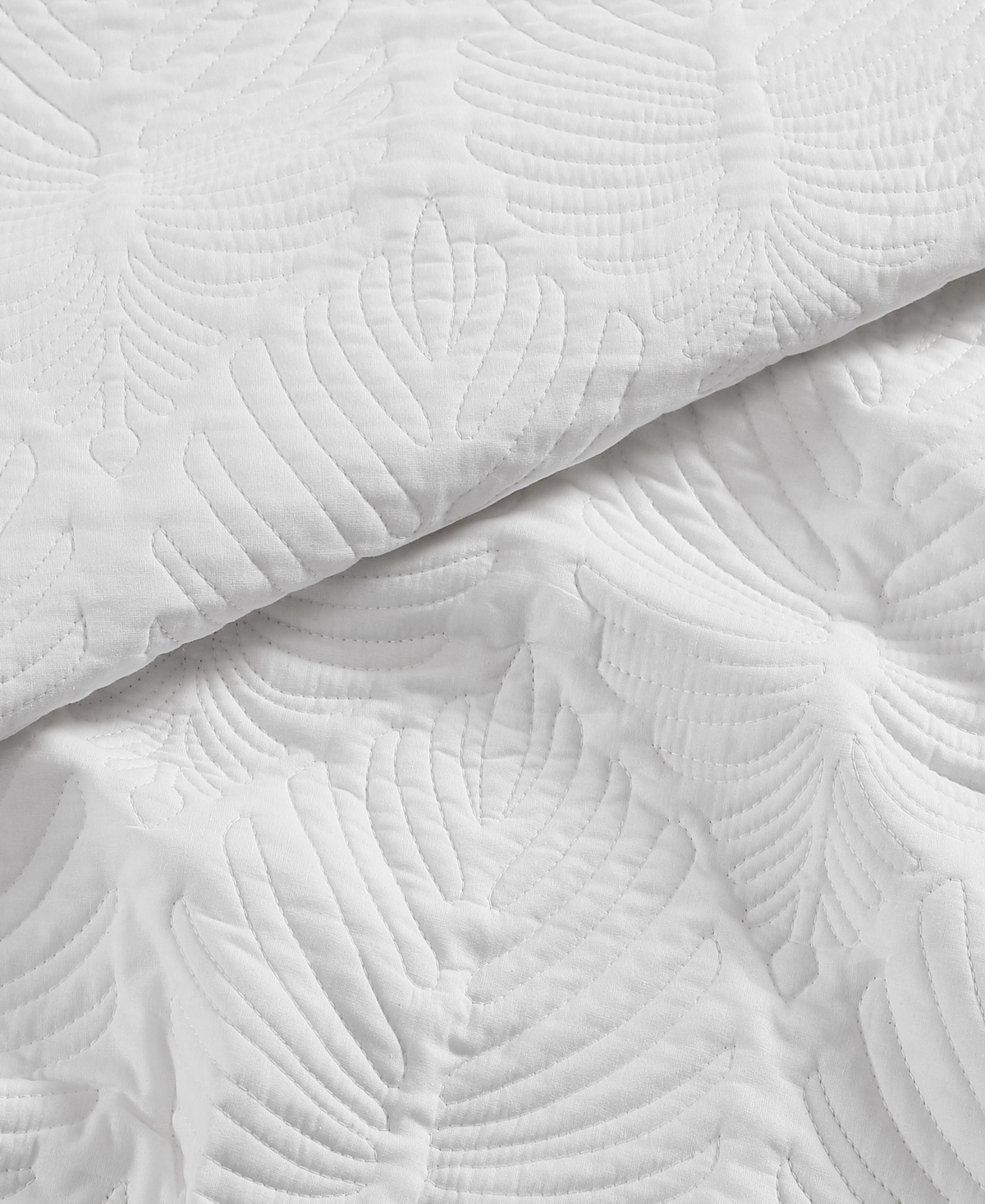 Tommy Bahama Line Palm Cotton Reversible 3-Pc. Quilt Set