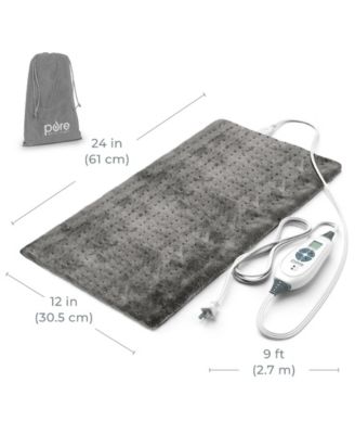 PureRelief XL Plush Heating Pad