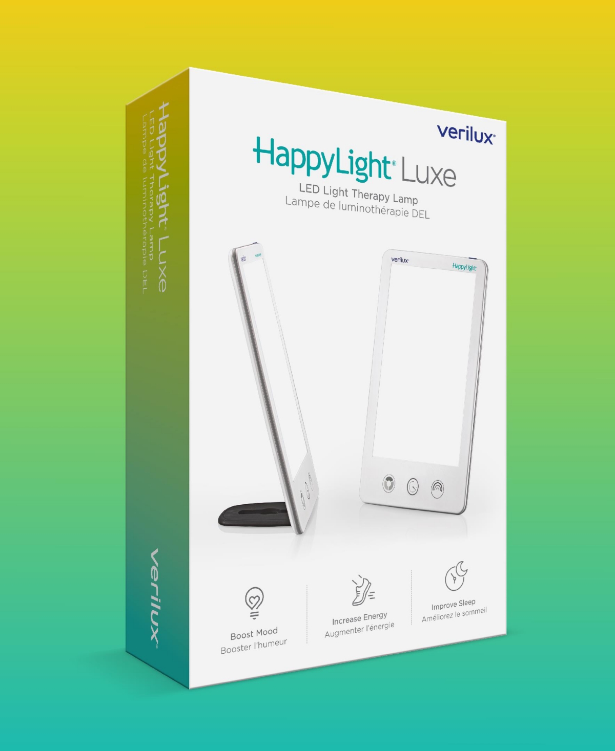 Verilux Happylight Luxe Light Therapy Lamp In White