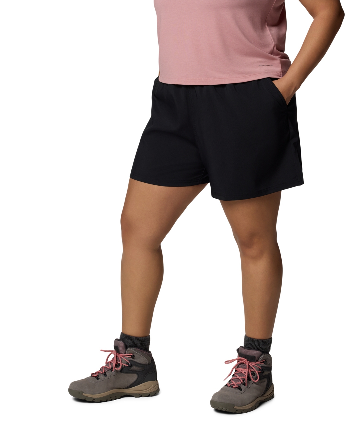 Shop Columbia Plus Size Bluevista Hill Elastic Shorts