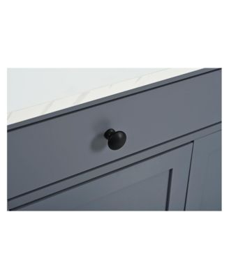 Kitchen Pantry with Drawer, Adjustable Shelves and Door Shelves