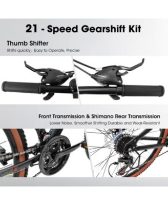 Streamdale 27.5" Mountain Bike with 21-speeds, Disc Brakes & Thumb Shifter