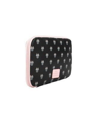 Minnie Mouse Ears Black 9.8" Tech Cable Organizer Travel Case