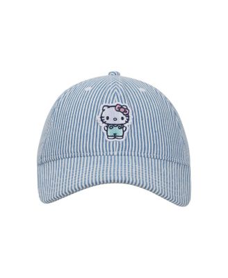 Embroidered Character Women's Denim Unstructured Baseball Cap