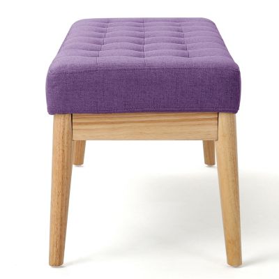 Streamdale Ottoman Bench, Purple