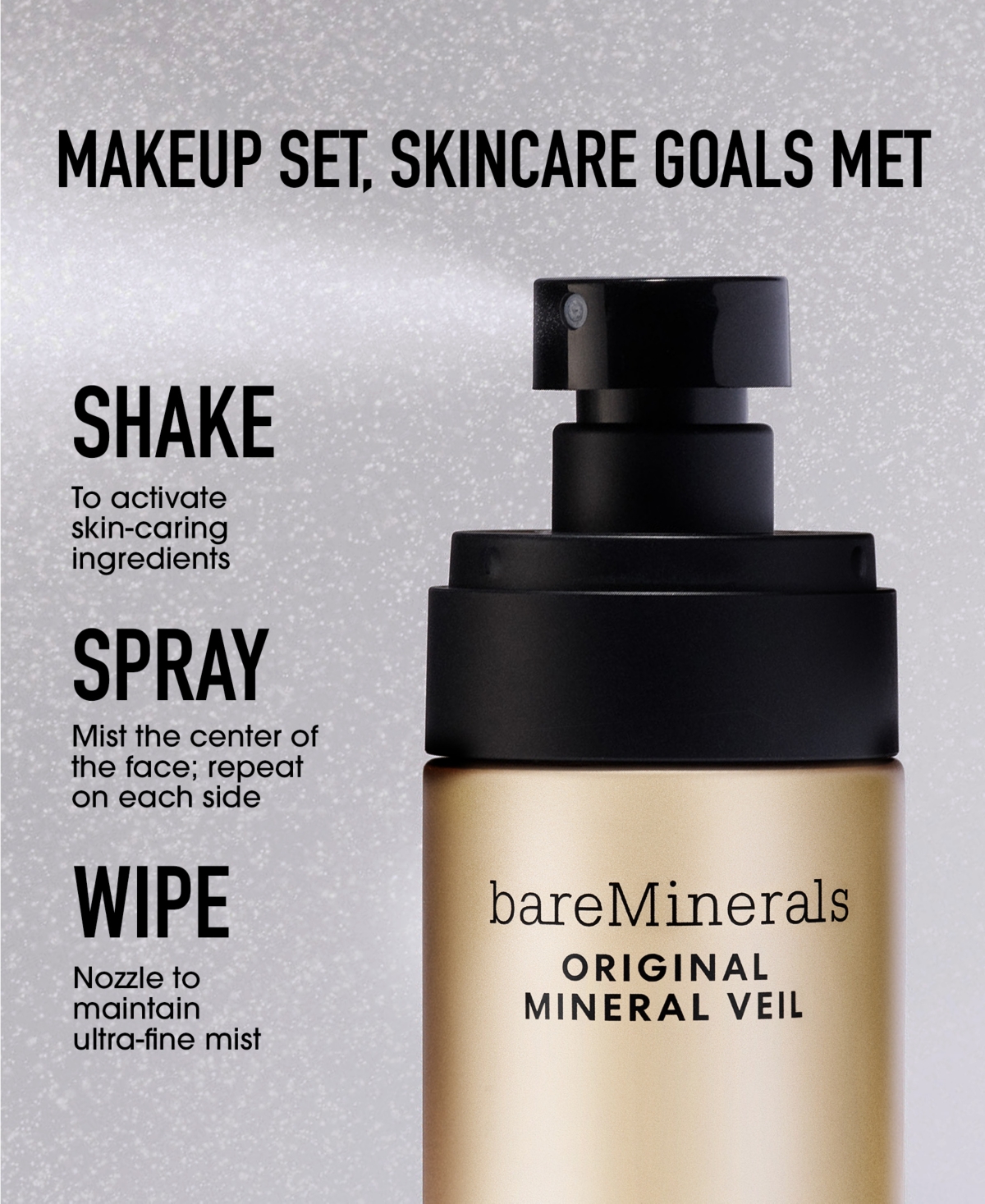Bareminerals Original Mineral Veil Setting Spray, 3.4 Oz.