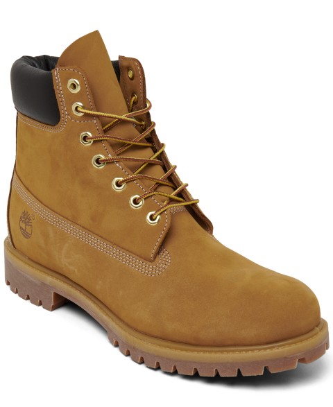 Мужские Timberland Men's 6 Inch Premium Waterproof Boots from Finish Line