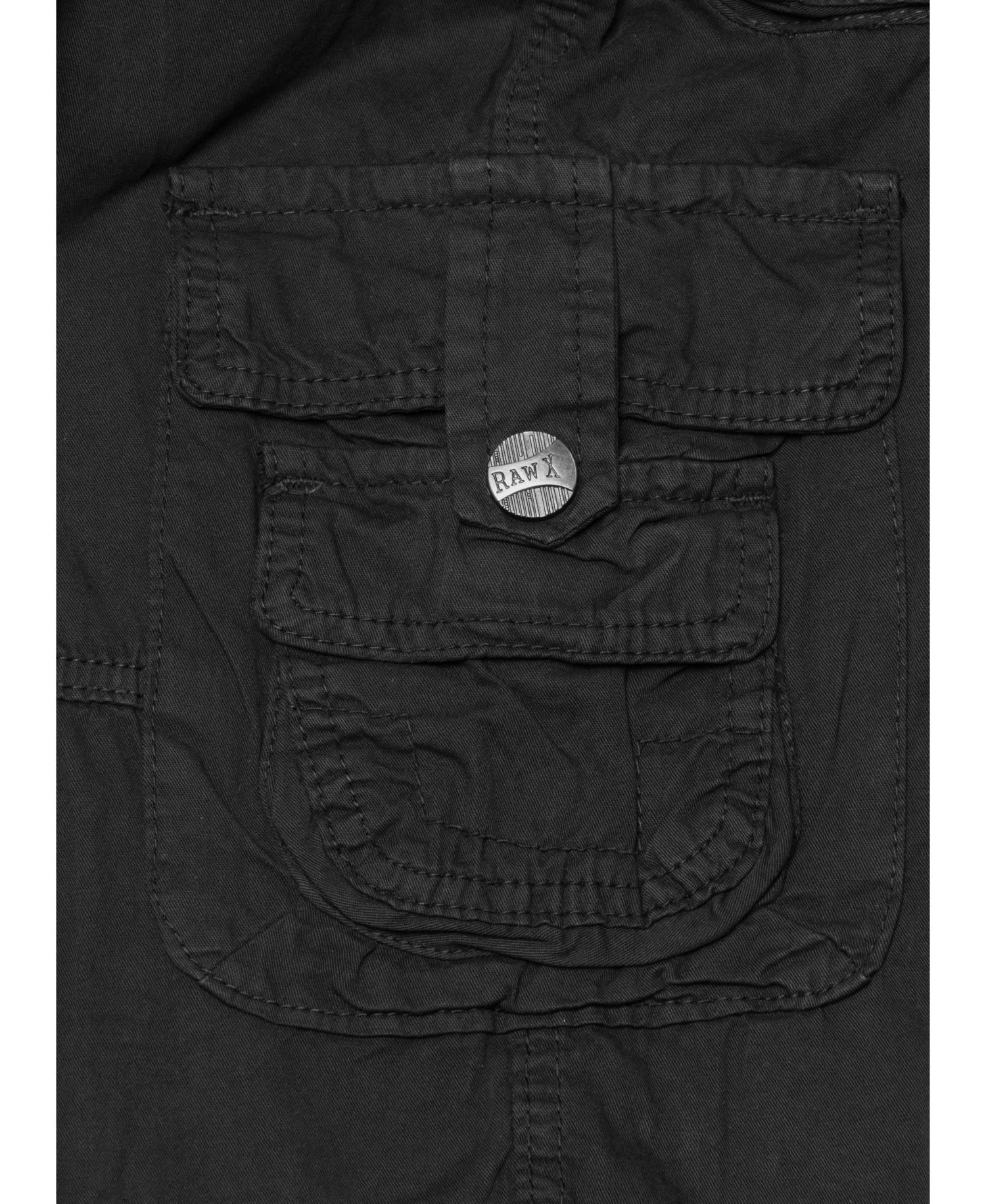 Big Boys Belted Twill Cargo Shorts, 8-18