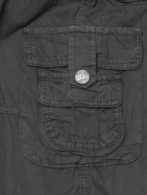 Big Boys Belted Twill Cargo Shorts, 8-18