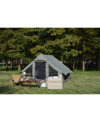 Streamdale Inflatable Camping Tent Easy Setup 4-Season Glamping for 4-6, Waterproof, Windproof, Portable