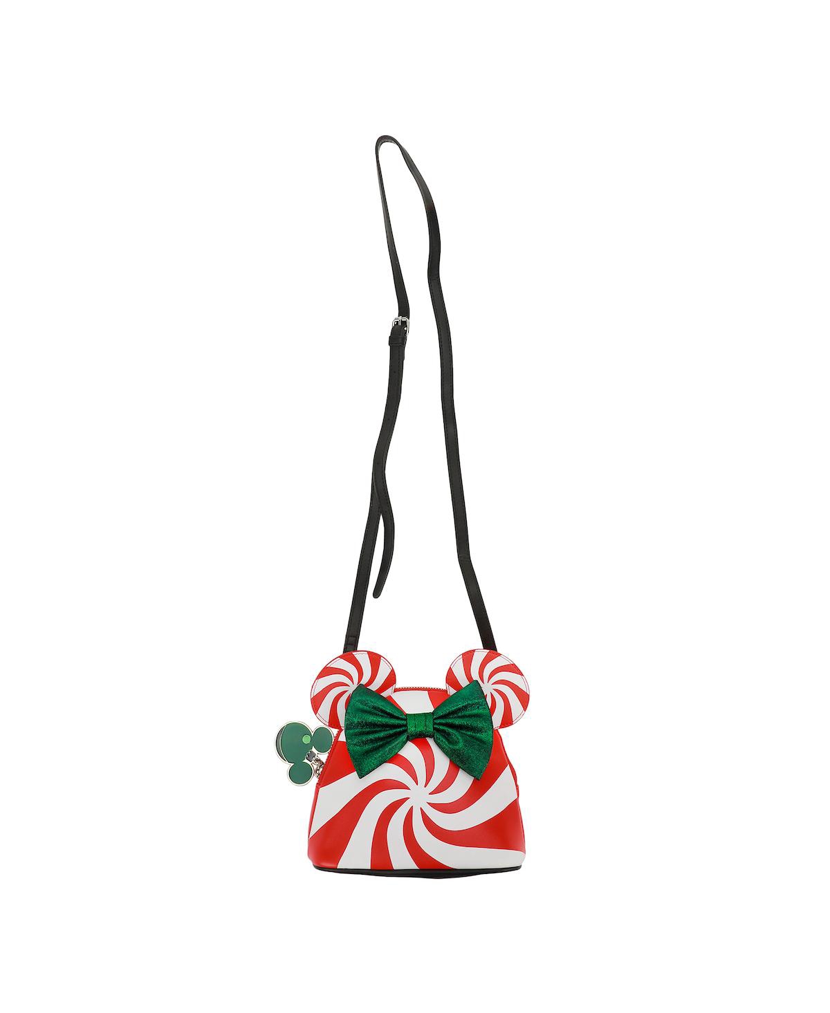Minnie Mouse Peppermint 7.75&#x22; Dome Crossbody Bag - Minnie mouse peppermint