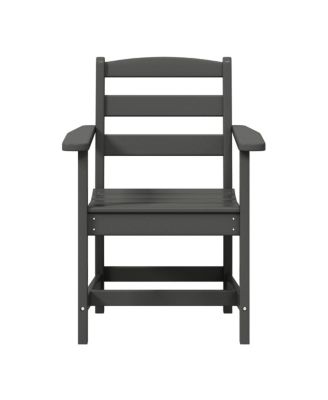 Outdoor HDPE Patio Classic Dining Arm Chair