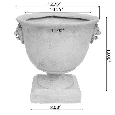 Elevated Garden Urn Planter for Height and Style