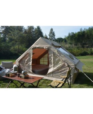 Streamdale Inflatable Camping Tent Easy 4-Season Glamping, Waterproof, Windproof, for 4-6 Persons