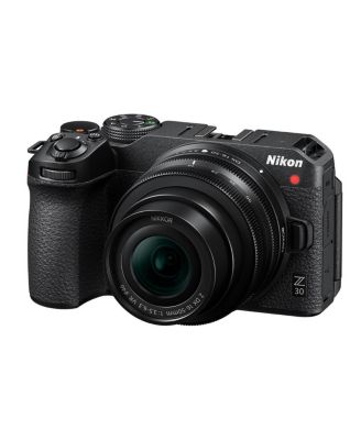 Z 30 DX-Format Mirrorless Camera with 16-50mm Lens, Bundle with Corel PC Photo & Video Editing Software Suite, 32GB SD Memory Card, Bag, 46mm