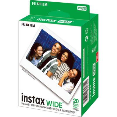 Instax Wide 400 Instant Film Camera, Bundle With, Fujifilm 20-Pack Instax Wide Instant Color Print Film and Slinger Alpine Multi-Device
