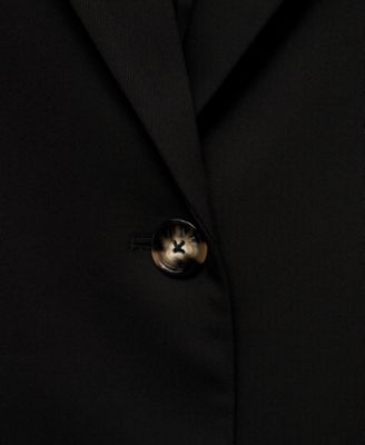 Women's Buttoned Midi Cotton Coat