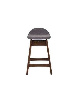 24 Inch Counter Chair - Grey (RTA)-Set of 2