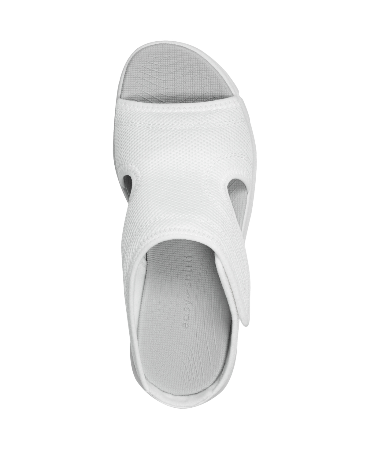 Shop Easy Spirit Women's Taniya Lightweight Slip-on Sandals In White