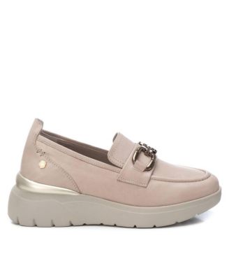 Carmela Leather Collection Women's Wedge Moccasins