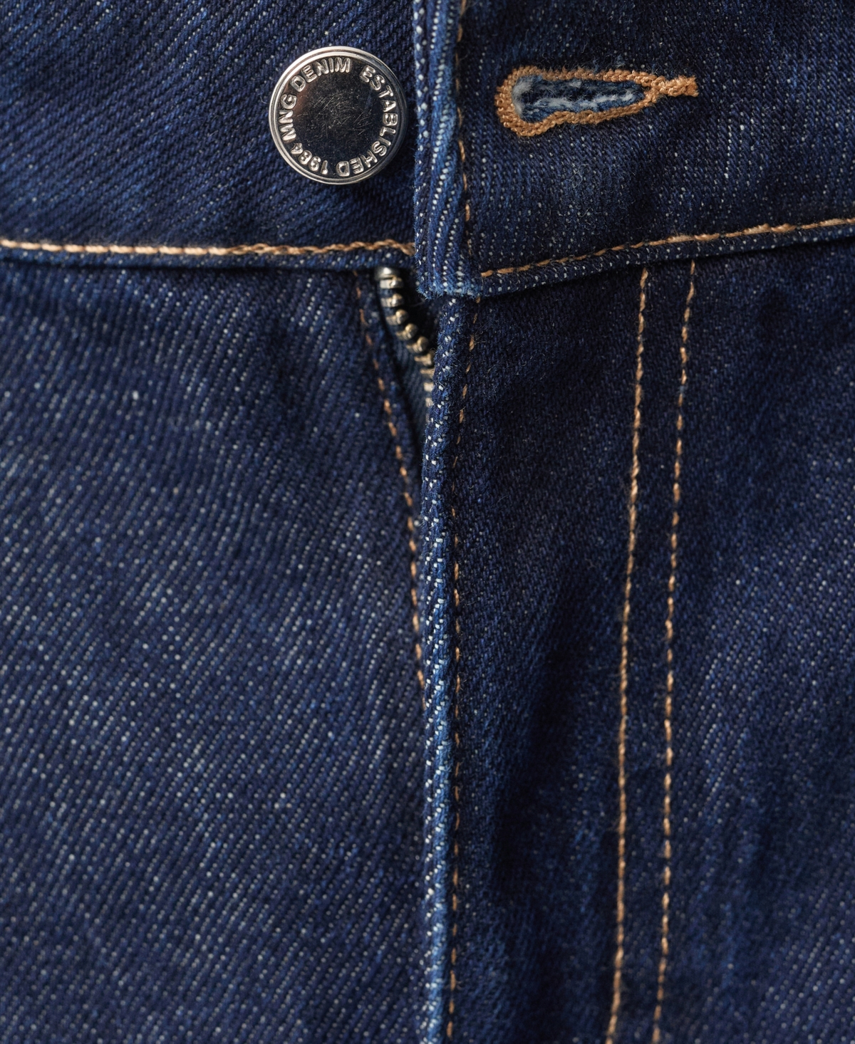 Shop Mango Women's Pleated Rinse-wash Wide Leg Jeans In Open Blue