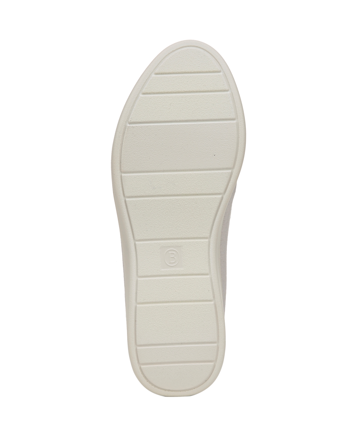 Bzees All Aboard Boat Shoe In Sand Stretch Denim Fabric