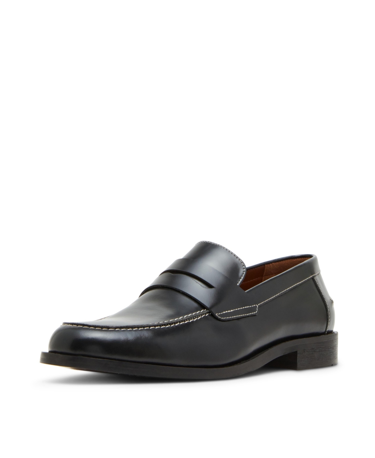 Steve Madden Nillo Penny Loafer In Black