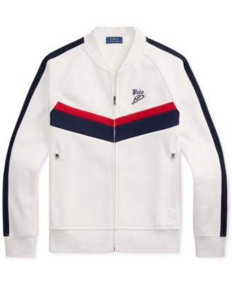【送料&関税込】Polo Ralph Lauren Embroidered Track Jacket Polo Ralph Lauren Men's Double-Knit Track Jacket - Macy's