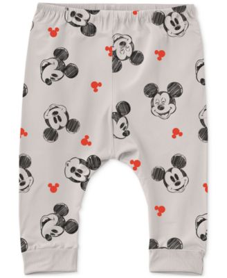 Baby Boys Mickey Mouse Bodysuits, Romper & Pants, 5 Piece Set