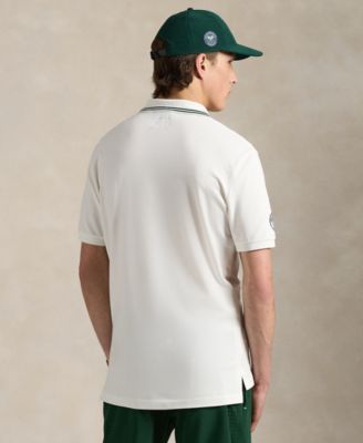 Unisex Wimbledon Classic-Fit Stretch Polo Shirt
