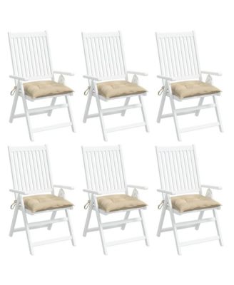 6 pcs 19.7"x19.7"x2.8" Oxford Fabric Pallet Cushions