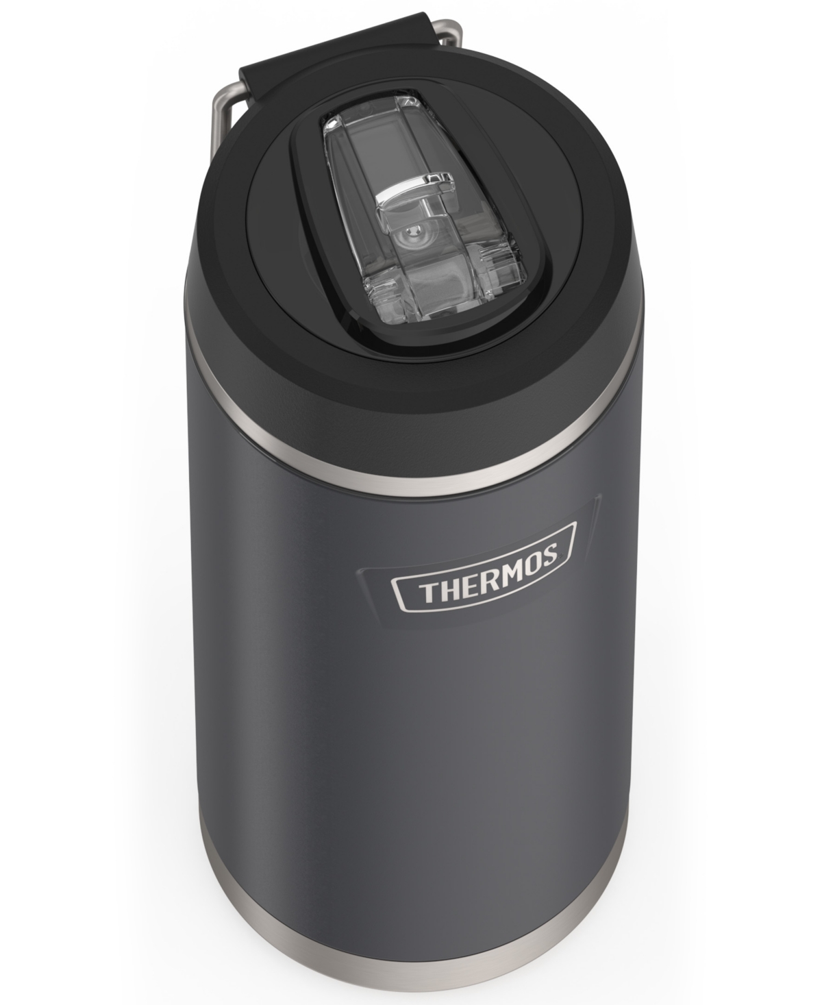 Thermos Icon Series 32 Oz. Water Bottle With Straw Lid In Granite Gray