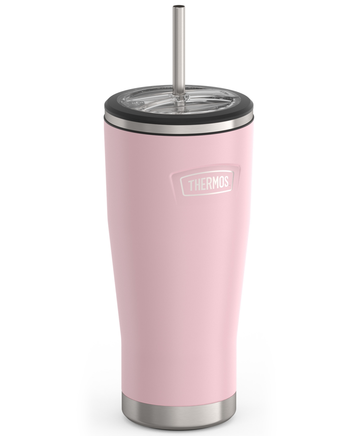 Thermos Icon Series 24 Oz. Tumbler With Slide Lock Lid In Sunset Pink