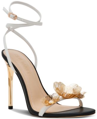 関税なし【Steve Madden】Floral 3D フローラル ヒール サンダル Steve Madden Floral 3D Sandal - Free Shipping | DSW
