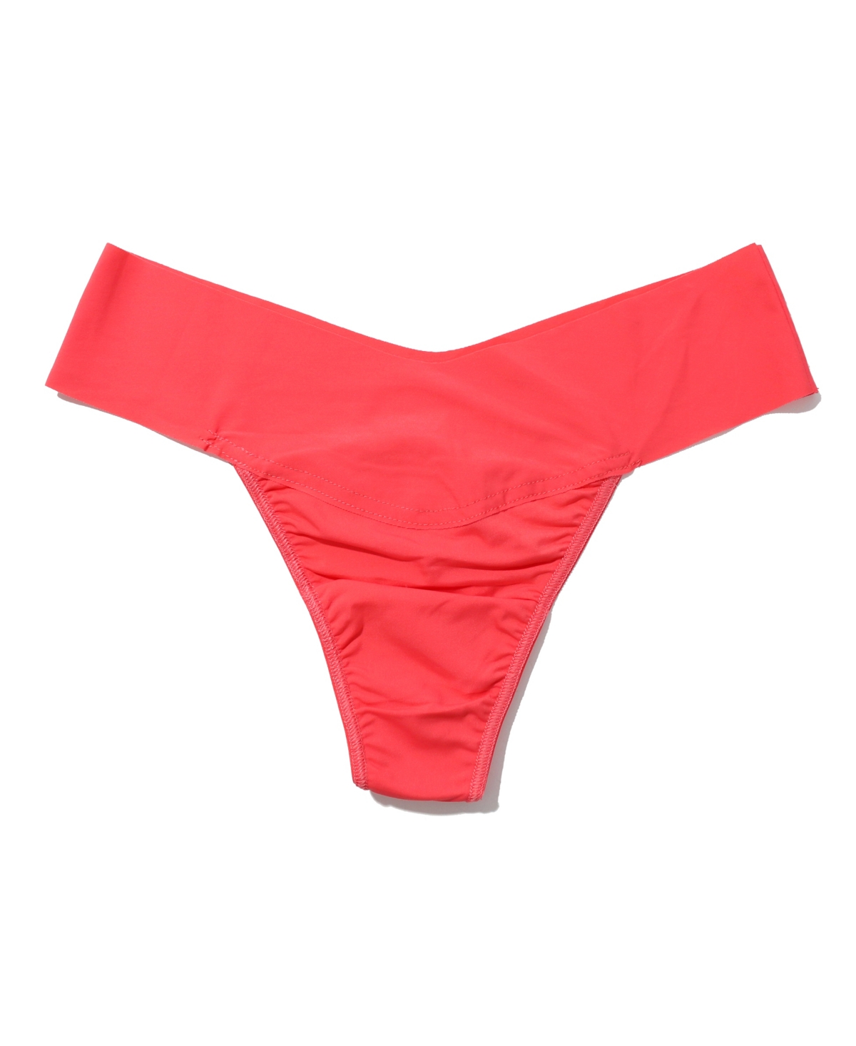 Hanky Panky Women's Breathe Soft Natural Rise Thong In Coral Reef