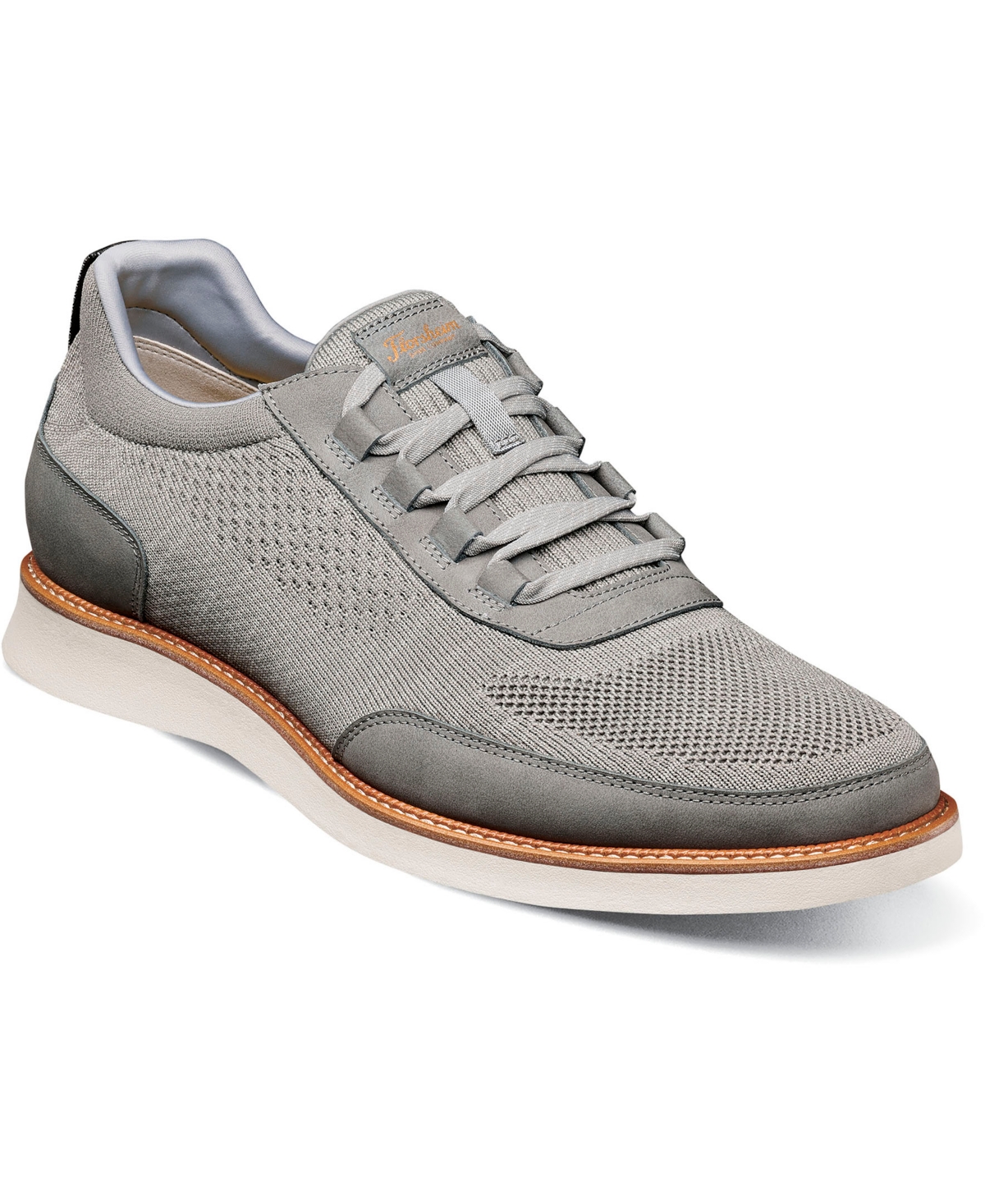 Men's Launch Knit Elastic Lace Slip On Sneaker - Navy