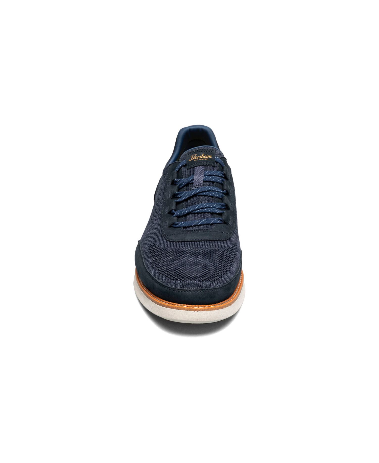 Men's Launch Knit Elastic Lace Slip On Sneaker