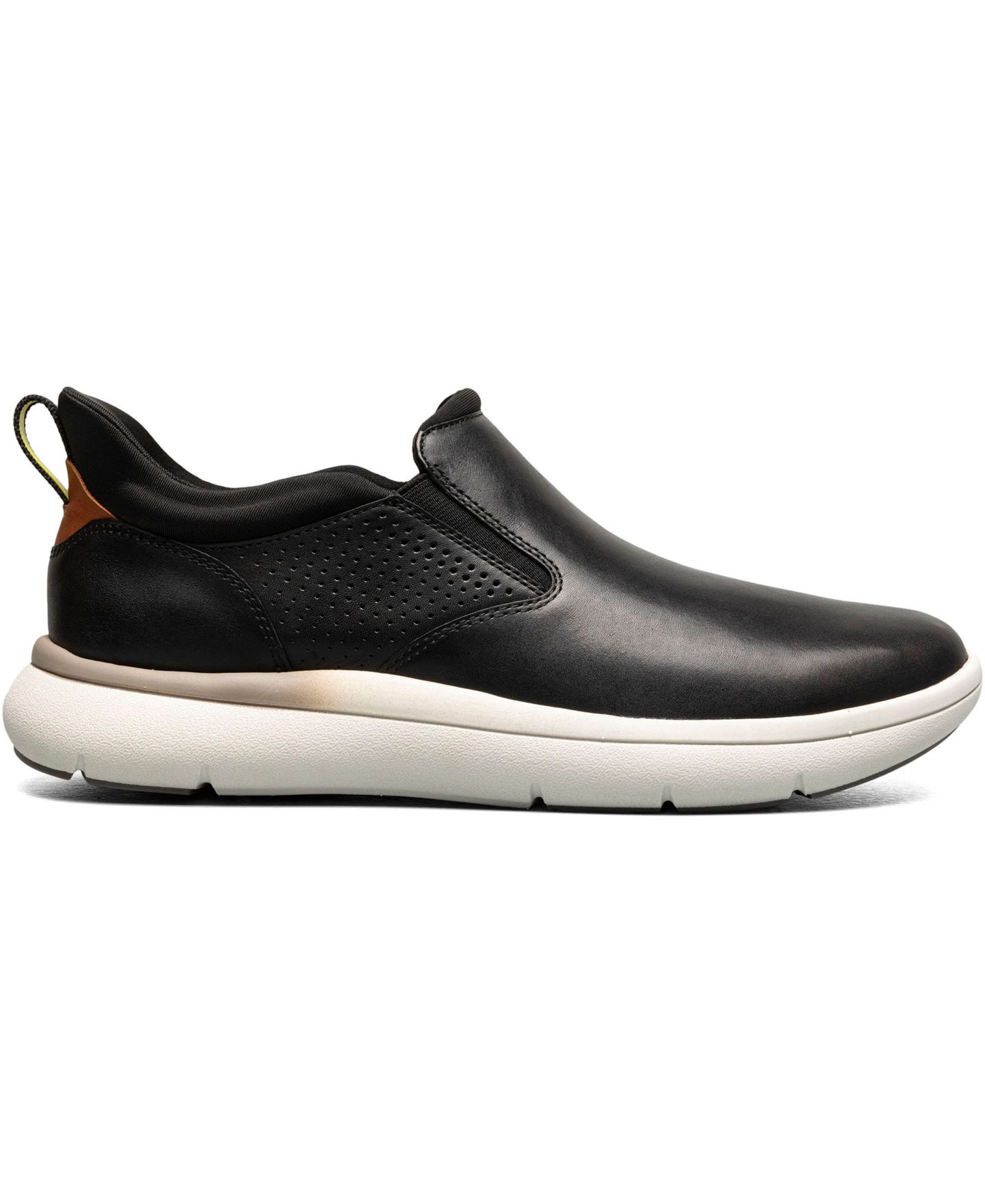 Мужские кроссовки Florsheim Fleet Plain Toe Slip On, цвет: Чёрный — фото 4