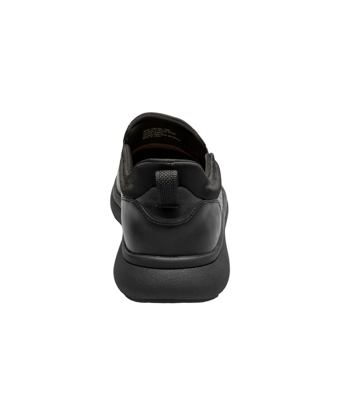 Мужские кроссовки Florsheim Fleet Plain Toe Slip On, цвет: Чёрный — фото 5