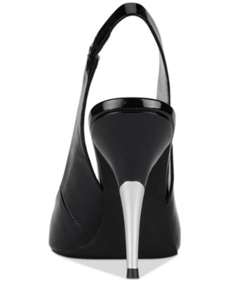 Women's Charis Peep-Toe Slingback Pumps