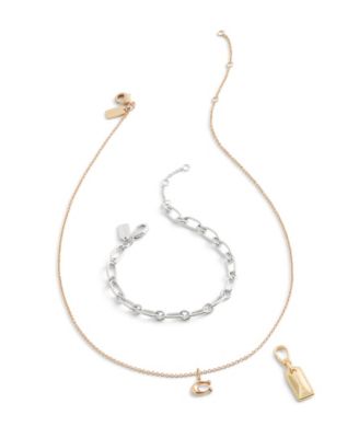 Gold Collectible Signature Stitched Hangtag Charms