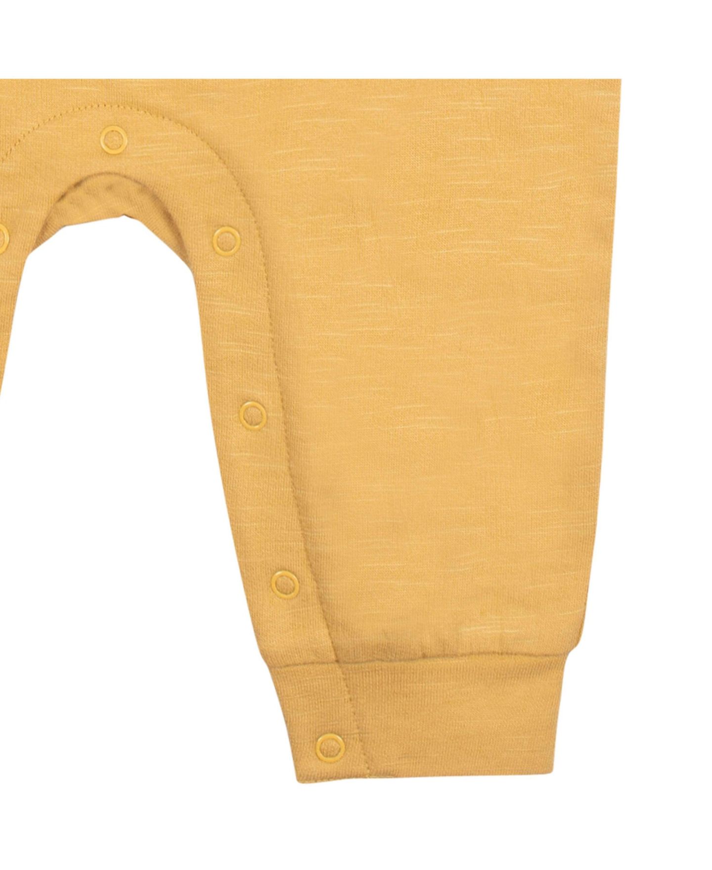 Комбинезоны Gerber 2- Pack Raglan Sleeve Rompers для мальчиков-малышей, цвет: Камуфляж / Жёлтый — фото 5