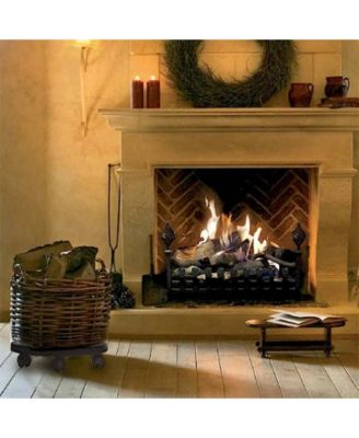 Plant Trolley with Wheels Diameter 11.8" Black 374.8 lb