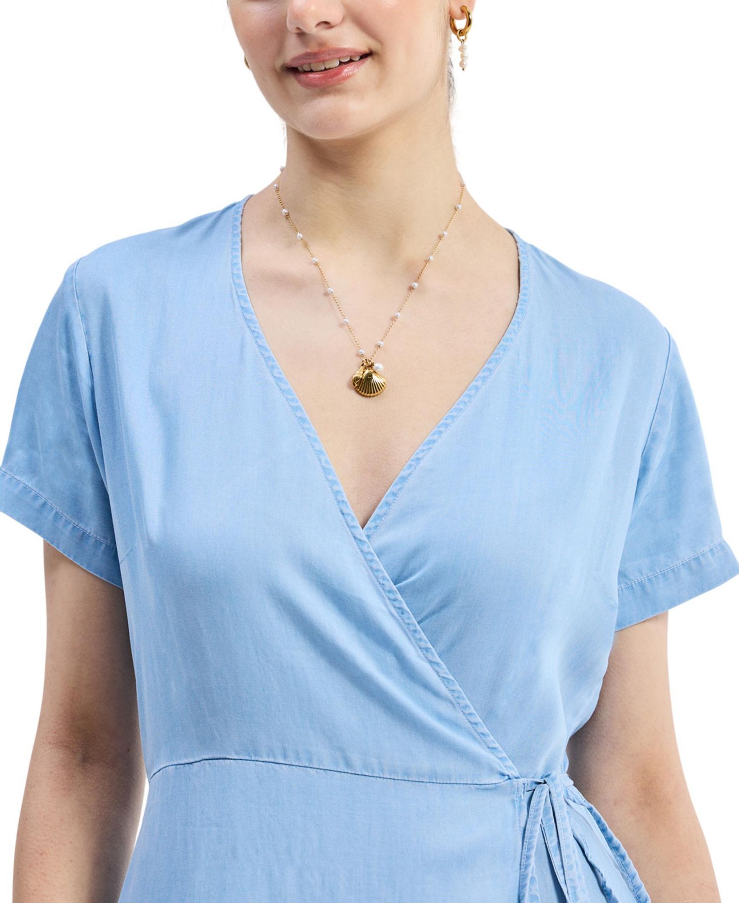 Women's Maxi Wrap Dress
