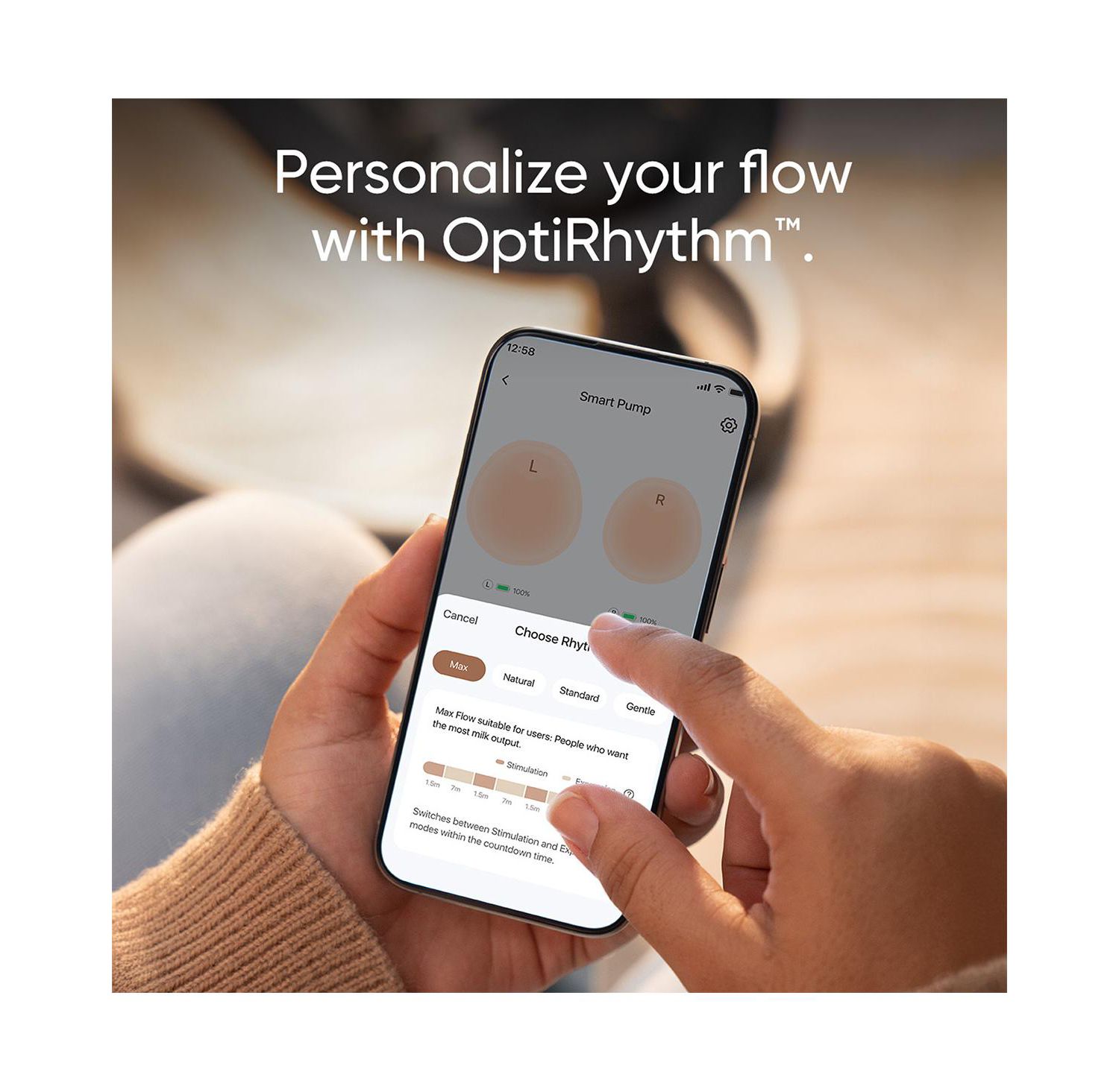 Security Eufy S1 Pro Wearable Breast Pump with HeatFlow Technology