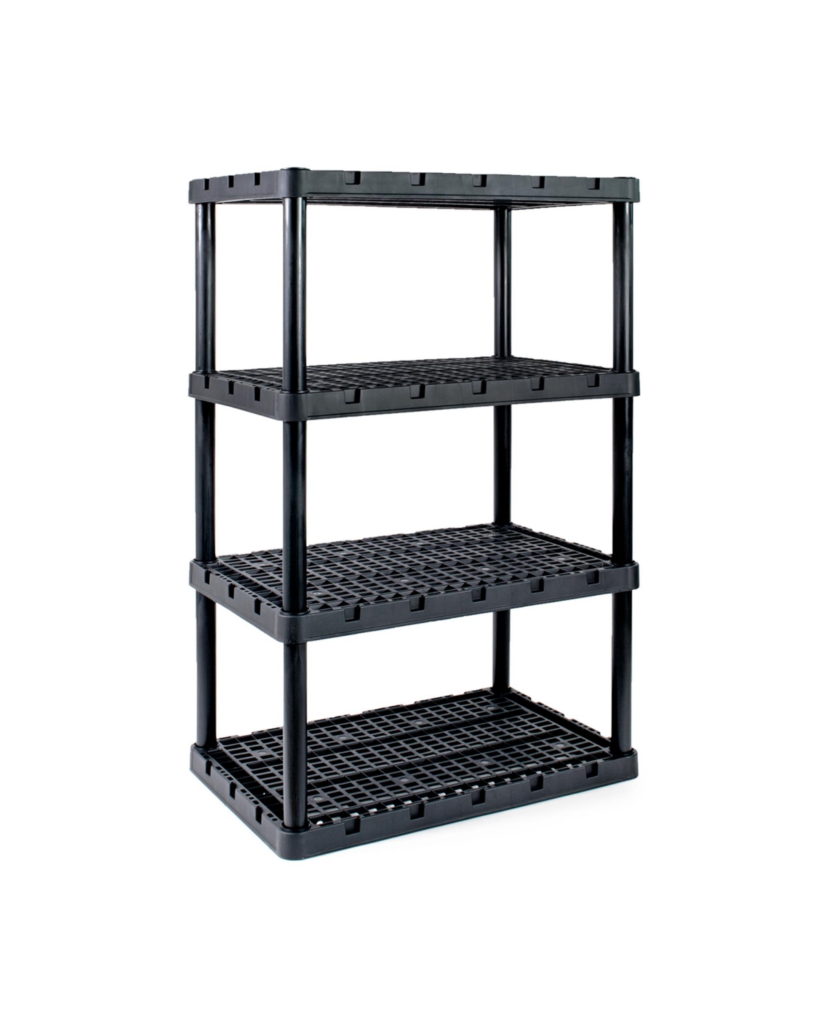 Xl 4 Shelves Knect-a-Shelf Ventilated Heavy Duty Shelving Unit
